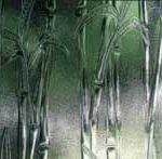 Bamboo textured glass